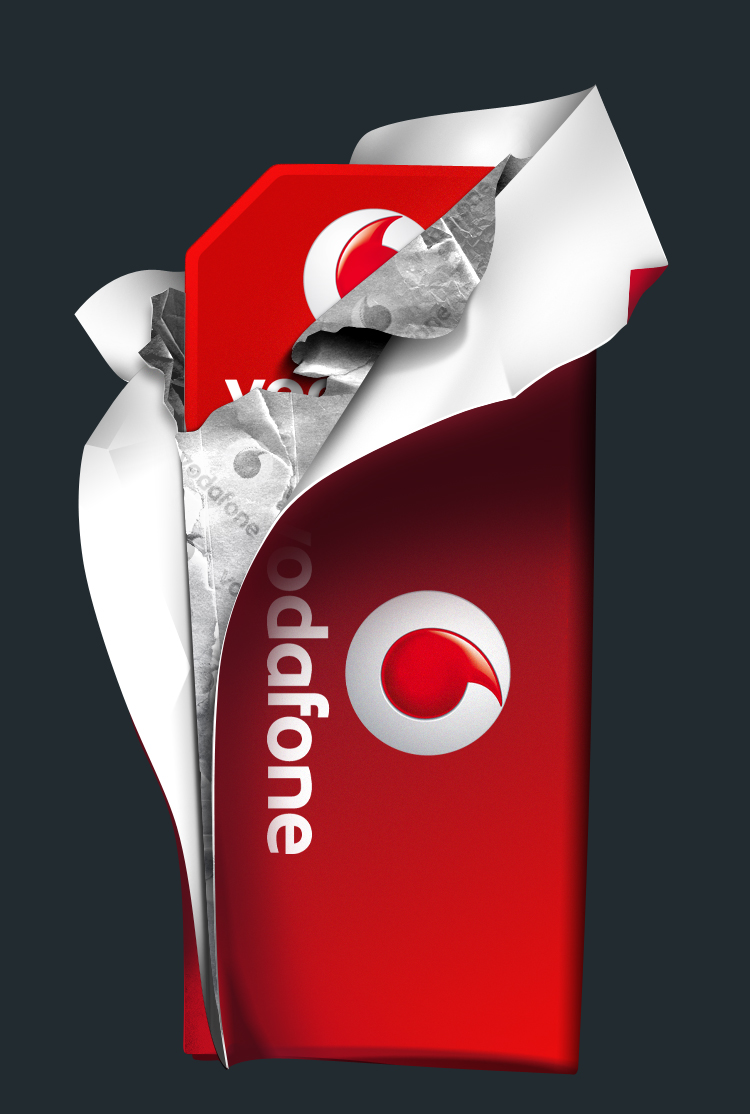 Vodafone visuales campaña