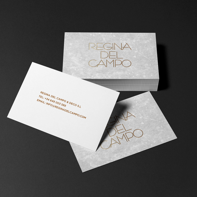 Tarjetas Regina del Campo